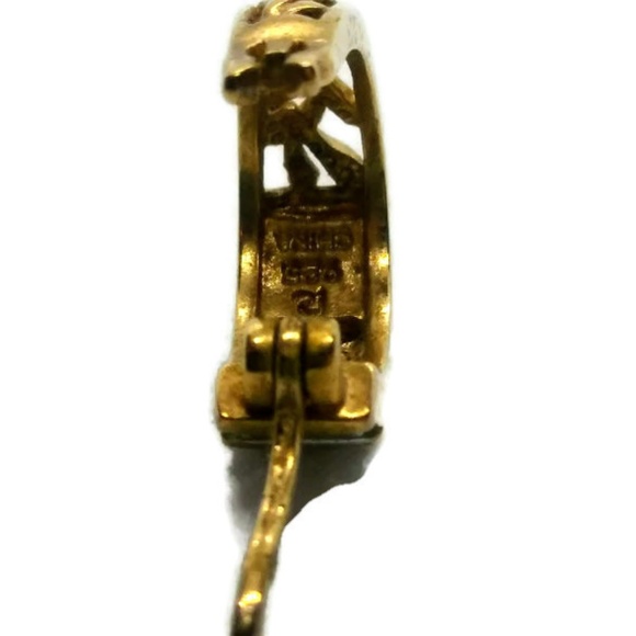 Ross Simons Gold Vermeil Hoop earrings - Picture 2 of 4